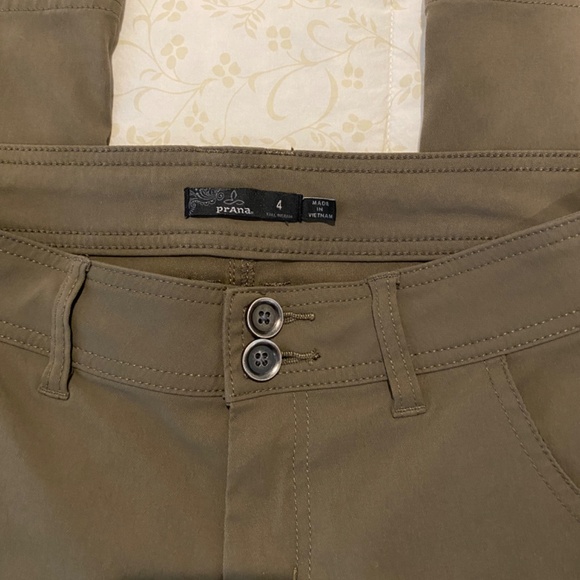 Prana Halle Straight Pant in Slate Green (4 Tall) - Picture 4 of 10